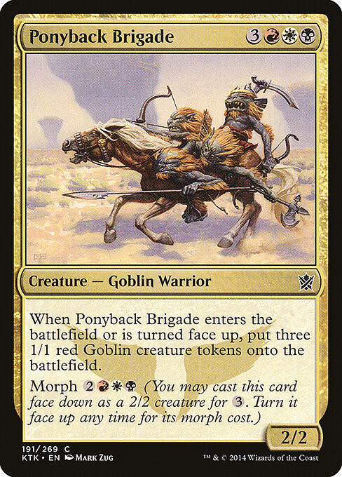 Ponyback Brigade — Front