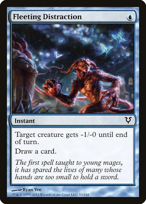 Fleeting Distraction — Front