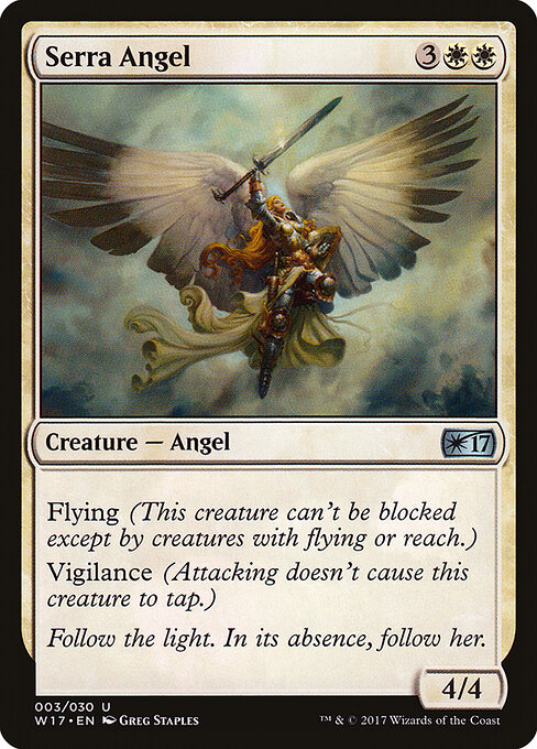 Serra Angel — Front