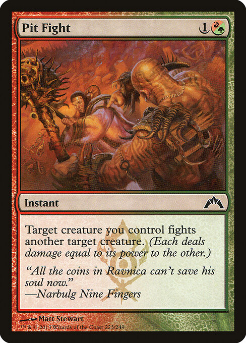Pit Fight — Front