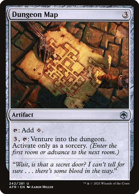 Dungeon Map — Front