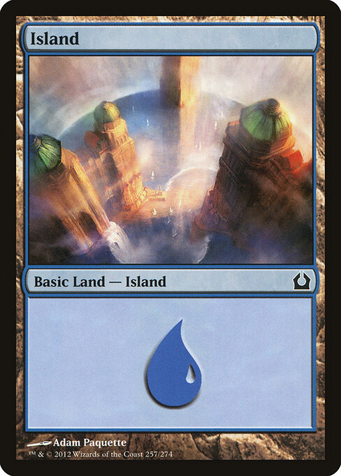 Island (257) — Front