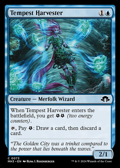 Tempest Harvester — Front