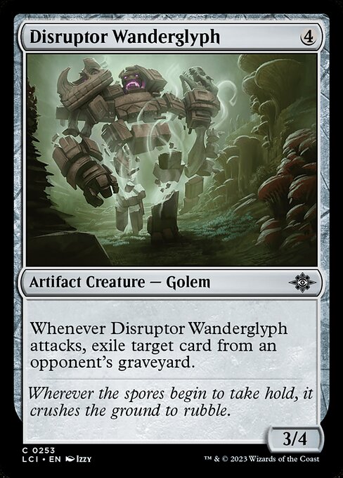 Disruptor Wanderglyph — Front