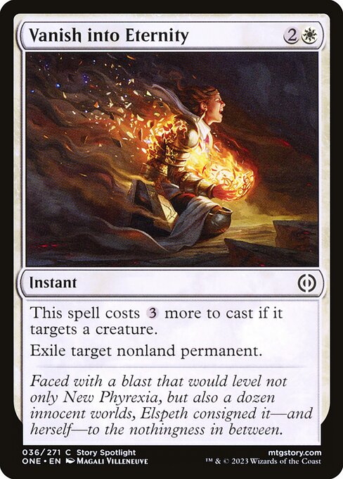 Vanish into Eternity — Front