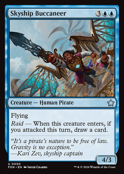 Skyship Buccaneer — Front