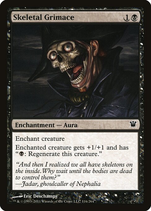 Skeletal Grimace — Front