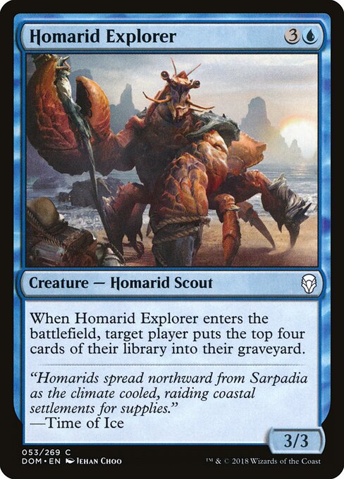Homarid Explorer — Front