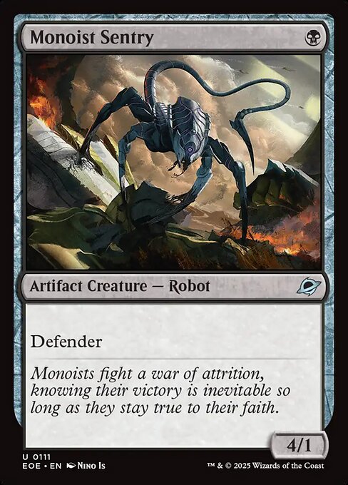 Monoist Sentry — Front