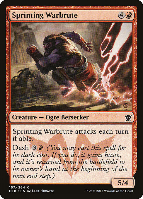 Sprinting Warbrute — Front