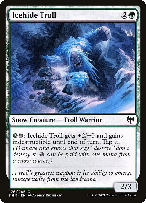 Icehide Troll — Front