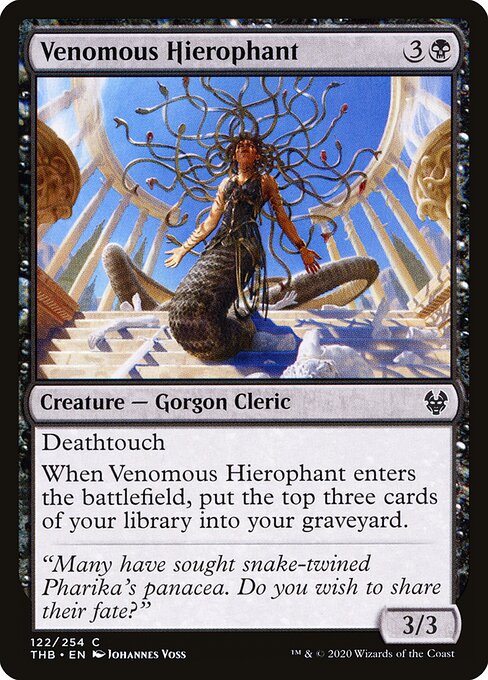 Venomous Hierophant — Front