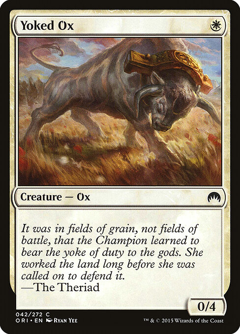 Yoked Ox — Front