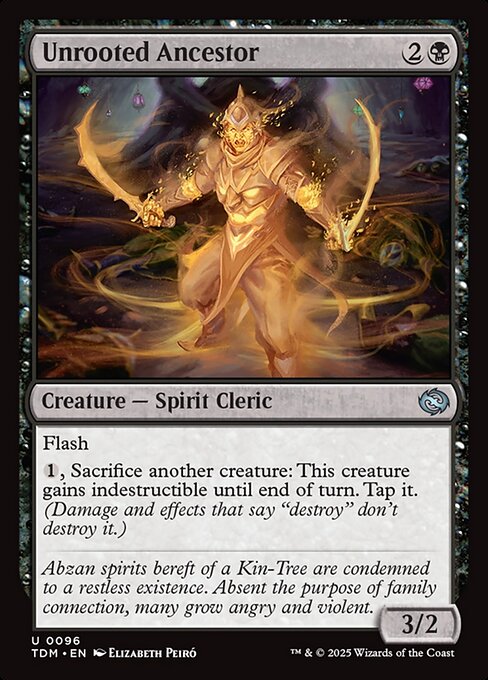 Unrooted Ancestor — Front