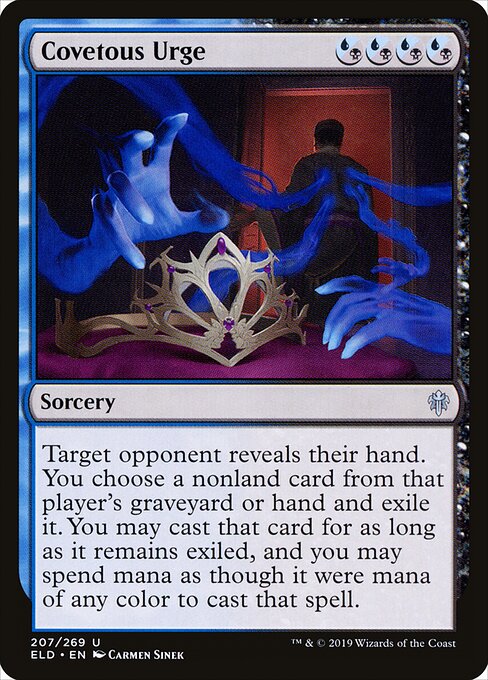 Covetous Urge — Front