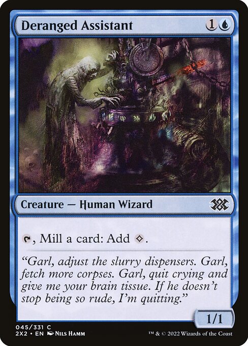 Deranged Assistant — Front