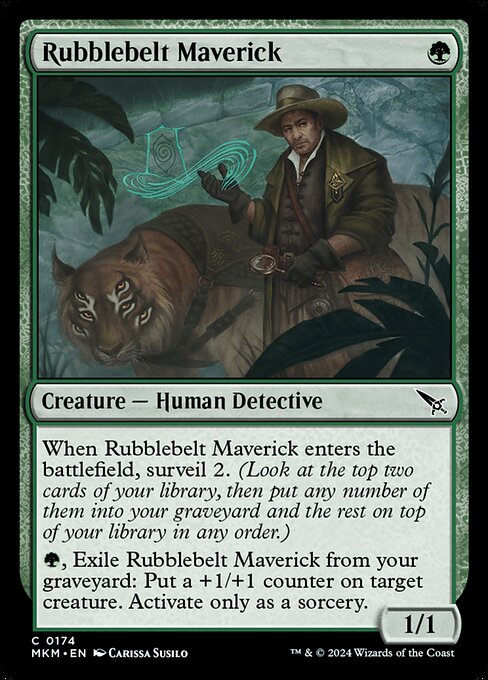 Rubblebelt Maverick — Front