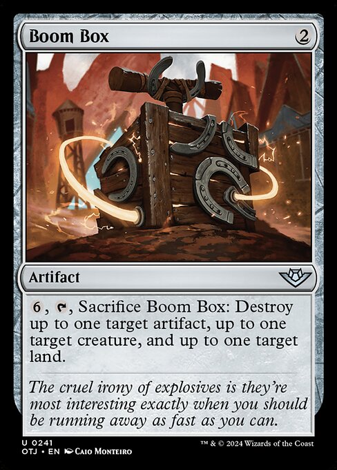 Boom Box — Front