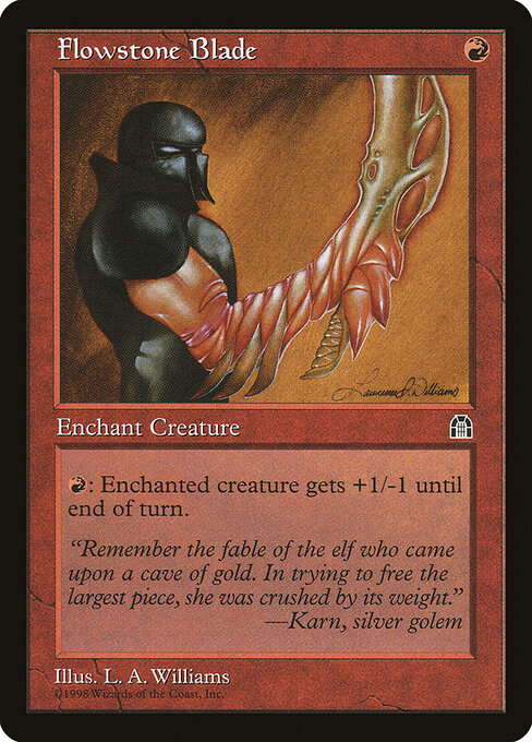Flowstone Blade — Front