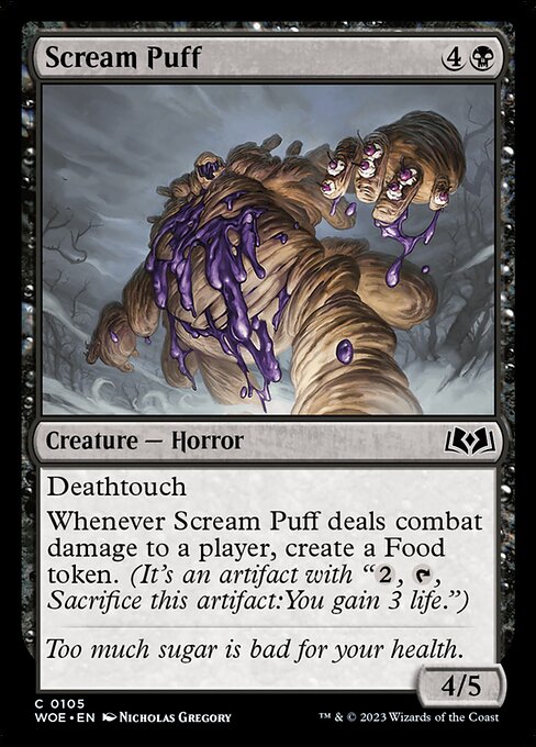 Scream Puff — Front