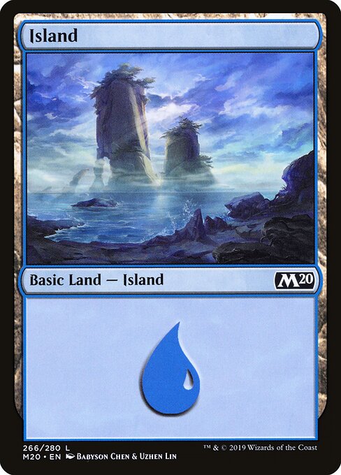 Island (266) — Front