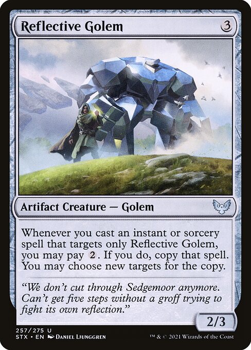 Reflective Golem — Front