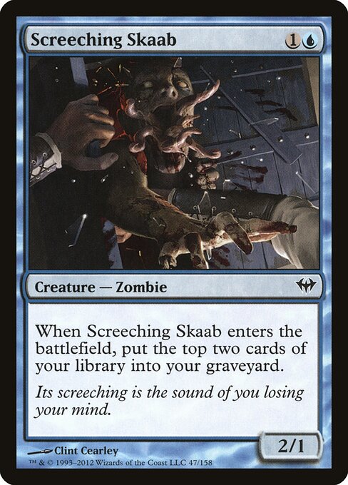 Screeching Skaab — Front