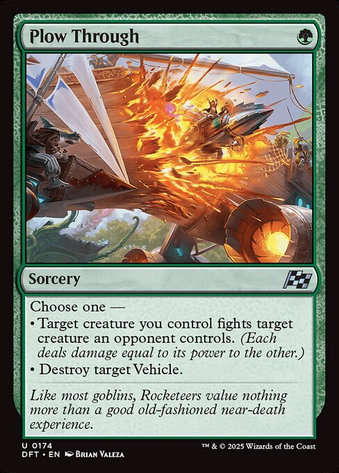 Plow Through — Front