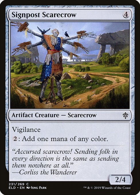Signpost Scarecrow — Front