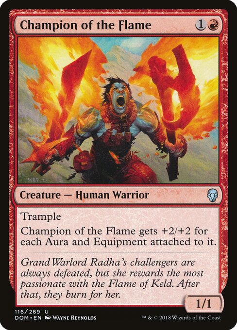 Champion of the Flame — Front
