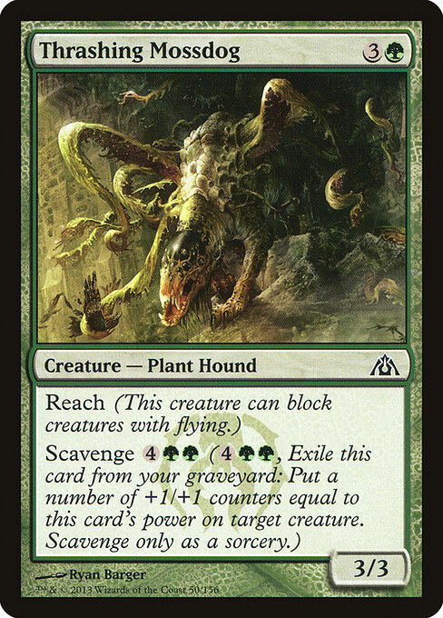 Thrashing Mossdog — Front