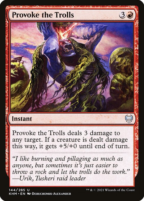 Provoke the Trolls — Front