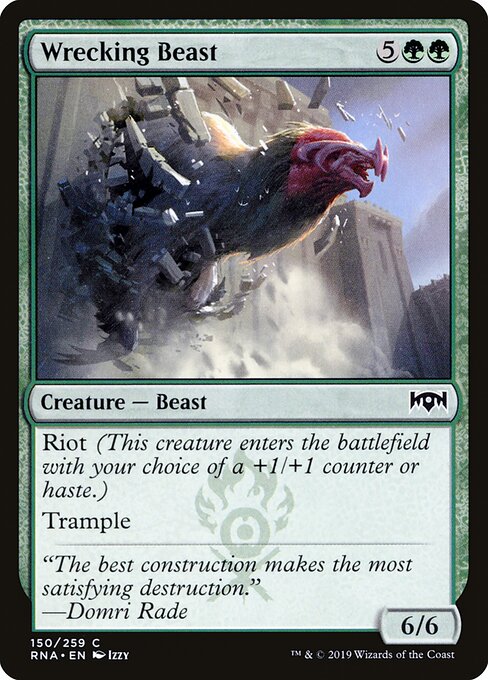Wrecking Beast — Front