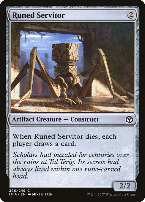 Runed Servitor — Front