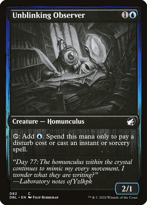 Unblinking Observer — Front