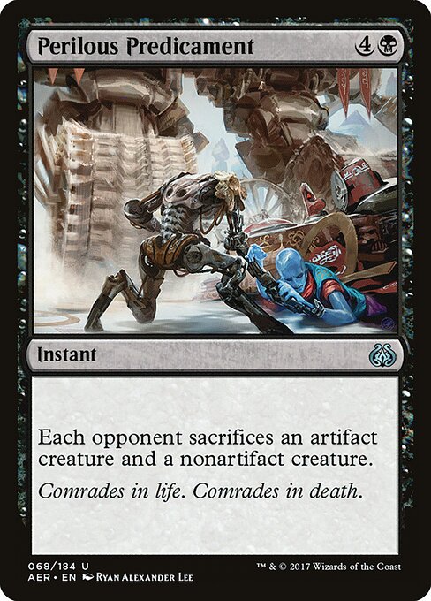 Perilous Predicament — Front