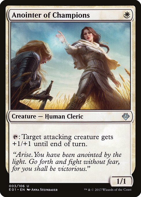 Anointer of Champions — Front