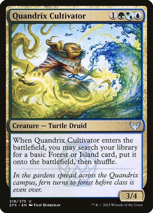 Quandrix Cultivator — Front