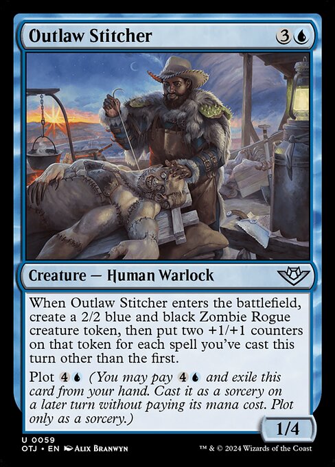 Outlaw Stitcher — Front