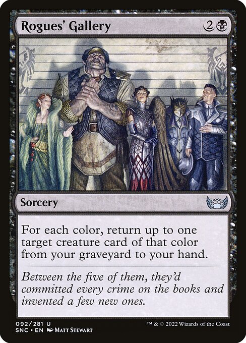 Rogues' Gallery — Front