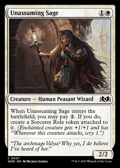 Unassuming Sage — Front