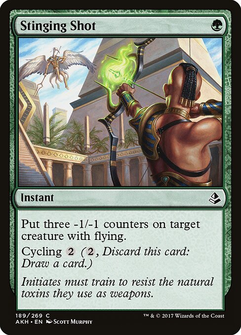 Stinging Shot — Front
