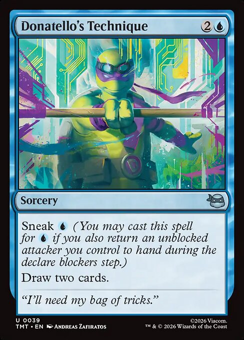 Donatello's Technique — Front