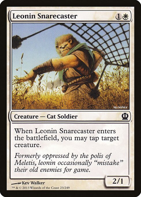 Leonin Snarecaster — Front
