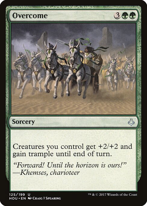 Overcome — Front