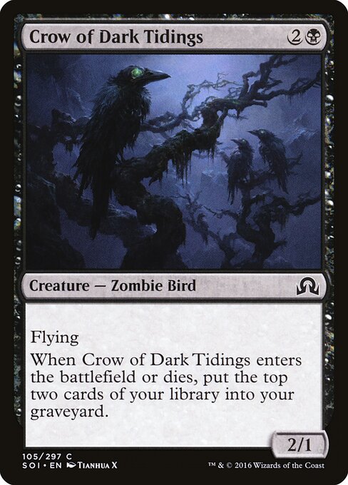 Crow of Dark Tidings — Front