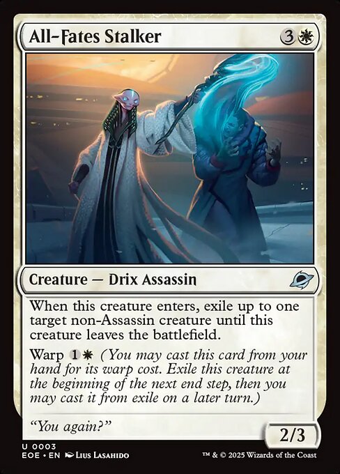 All-Fates Stalker — Front