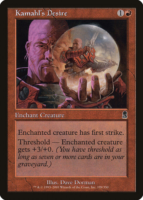 Kamahl's Desire — Front