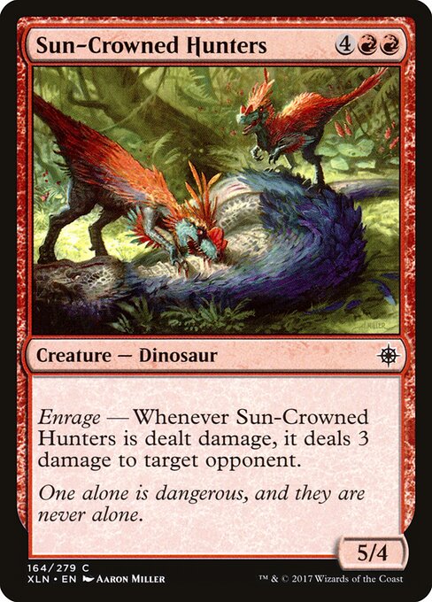 Sun-Crowned Hunters — Front