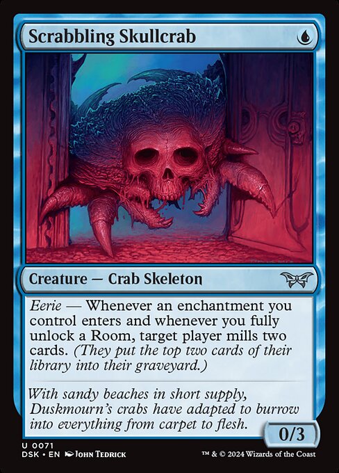 Scrabbling Skullcrab — Front